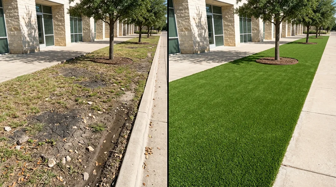 Is Artificial Grass Right for Austin? Heat, PFAS and an Honest Comparison With Native Landscaping