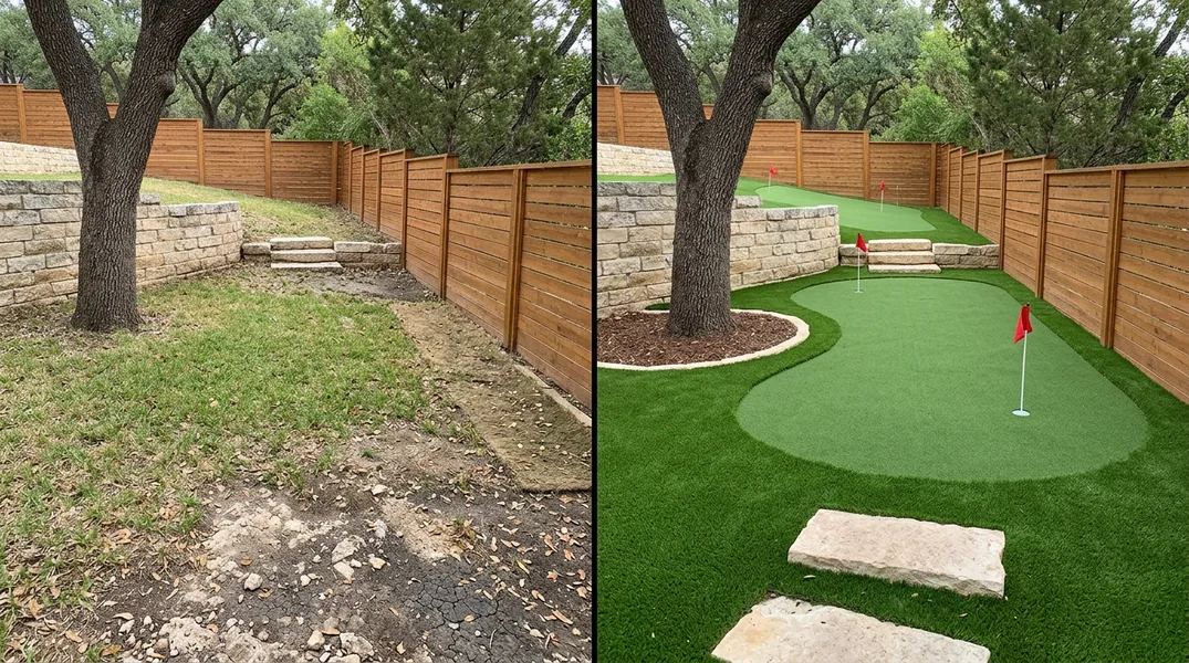 Austin Artificial Grass Cost Guide 2026: Backyards, Pet Turf and Putting Greens