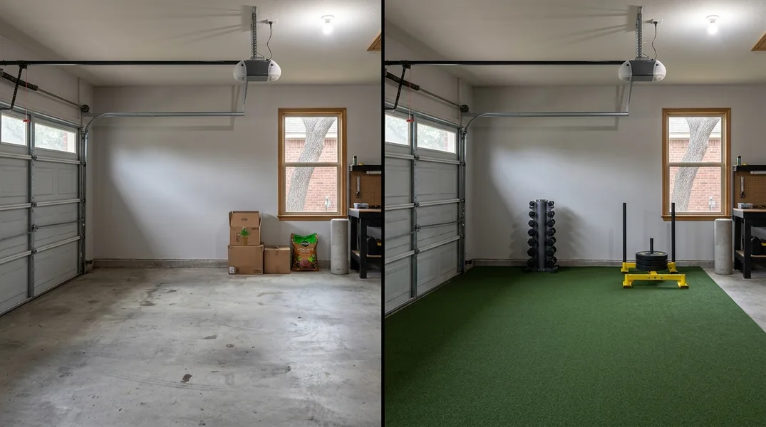 Result artificial grass installation in Austin - Austin Turf Installation