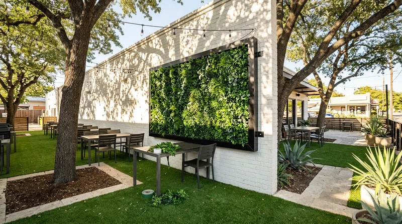 Artificial Grass Walls & Vertical Greenery Austin